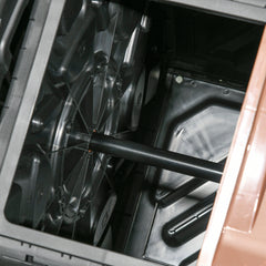 130L Double Chamber Composter - Black