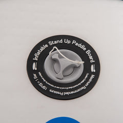 10.6' x 32" x 6" Inflatable Stand Up Paddle Board, Non-Slip & Ultra-Light Deck with ISUP Accessories, Adj Paddle, Pump, Backpack Bag, and Three Bottom Fins, for Youth Adults Beginner