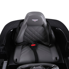 Bentley GT Licensed 12V Electric Car for Kids, Kid's Electric Ride on with Remote Control, Ride on Car with LED Lights, Music, for 3-5 Years, Black