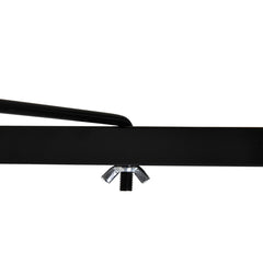 100 cm Foldable Garage Work Bench, Craft Table MDF Workstation, Heavy-duty Steel Frame with Ruler, Protractor