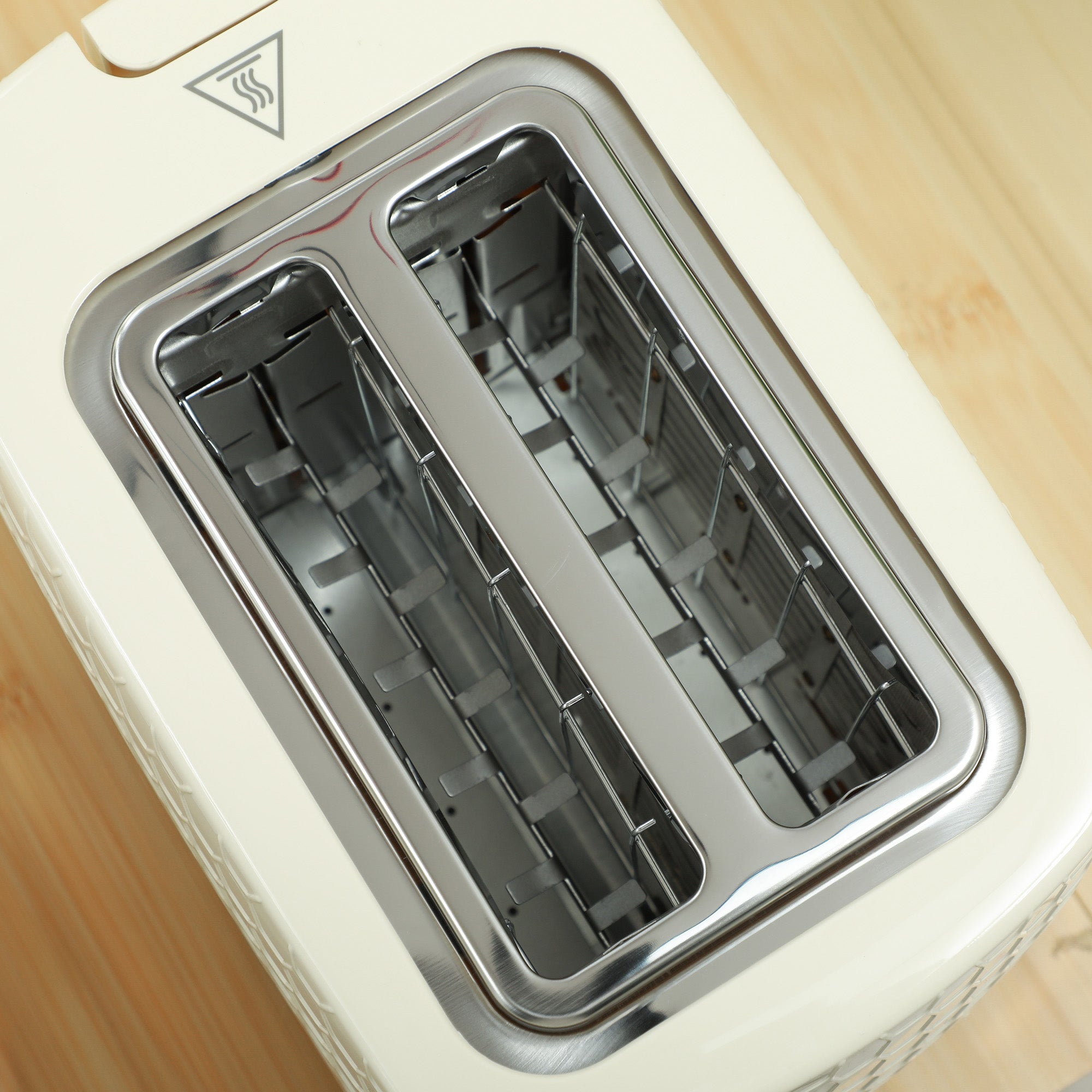 1.7L 3000W Fast Boil Kettle & 2 Slice Toaster Set, Kettle and Toaster Set with Auto Shut Off, Browning Controls, Beige