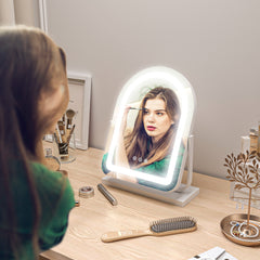 33 x 44.5cm LED Vanity Mirror - White
