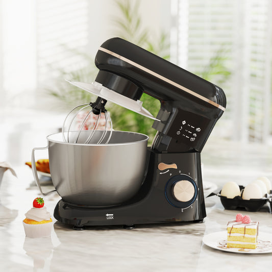 1300W Kitchen Stand Mixer, with Accessories - Black