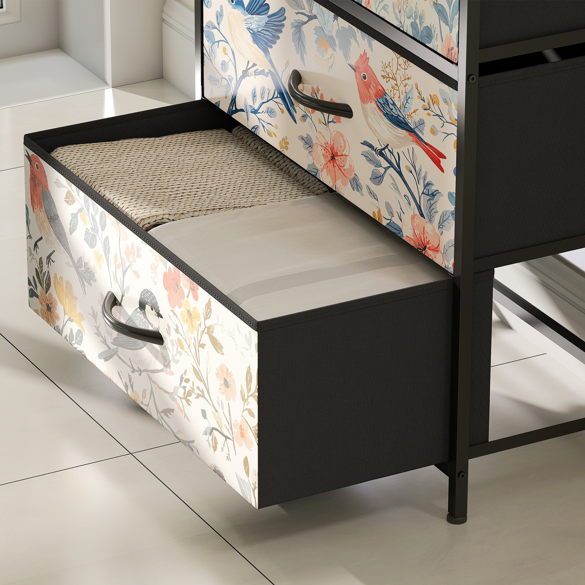 4-Drawer Chest of Drawers - White