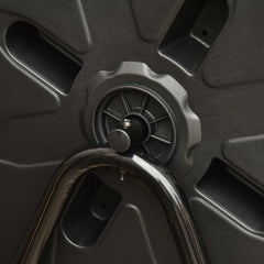 160L 360° Rotating Dual Chamber Composter - Yellow