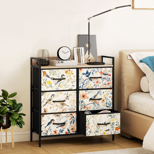 6-Drawer Chest of Drawers - White