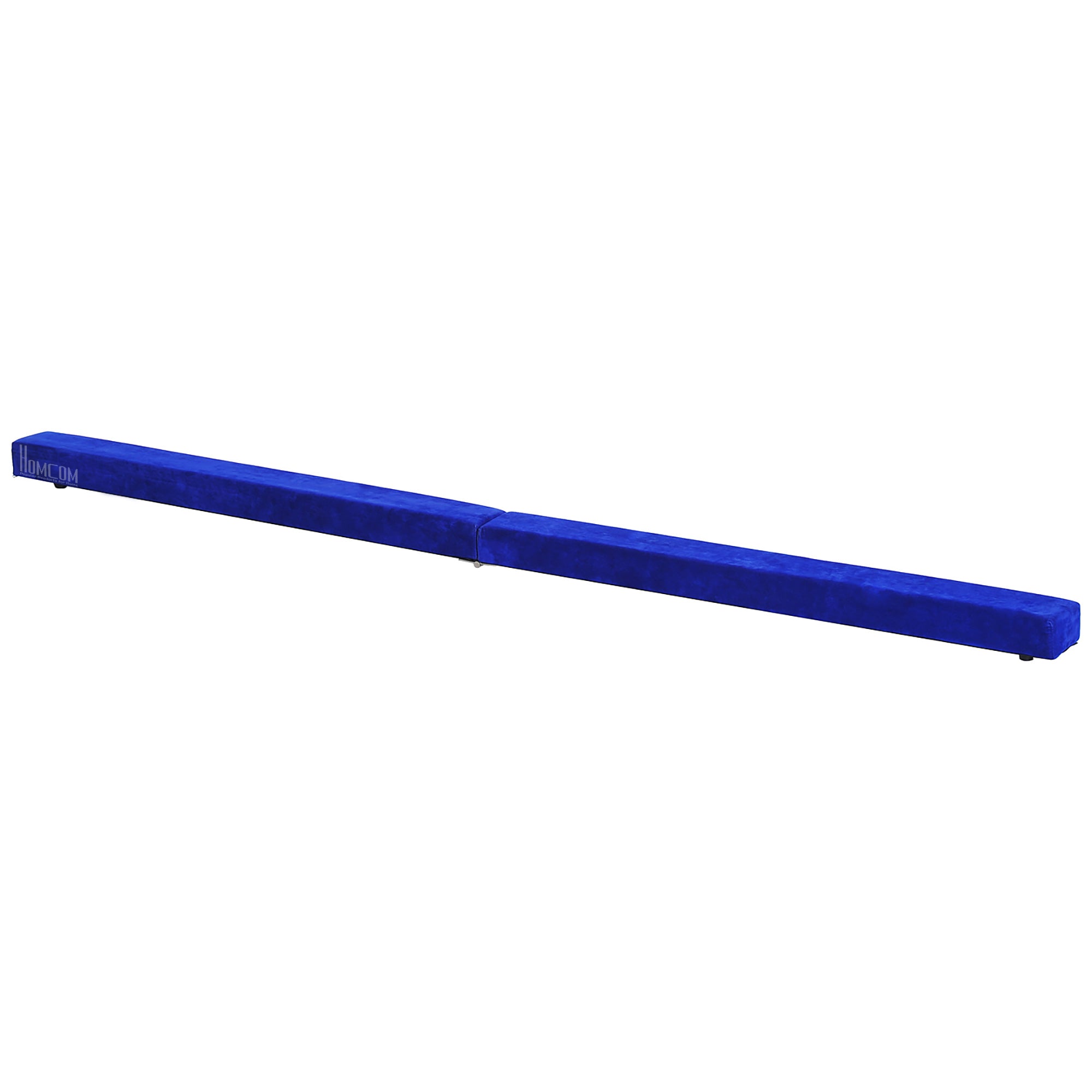 2.1M 7FT Gymnastics Folding Balance Beam Home Gym Training Exercise Sports - Blue