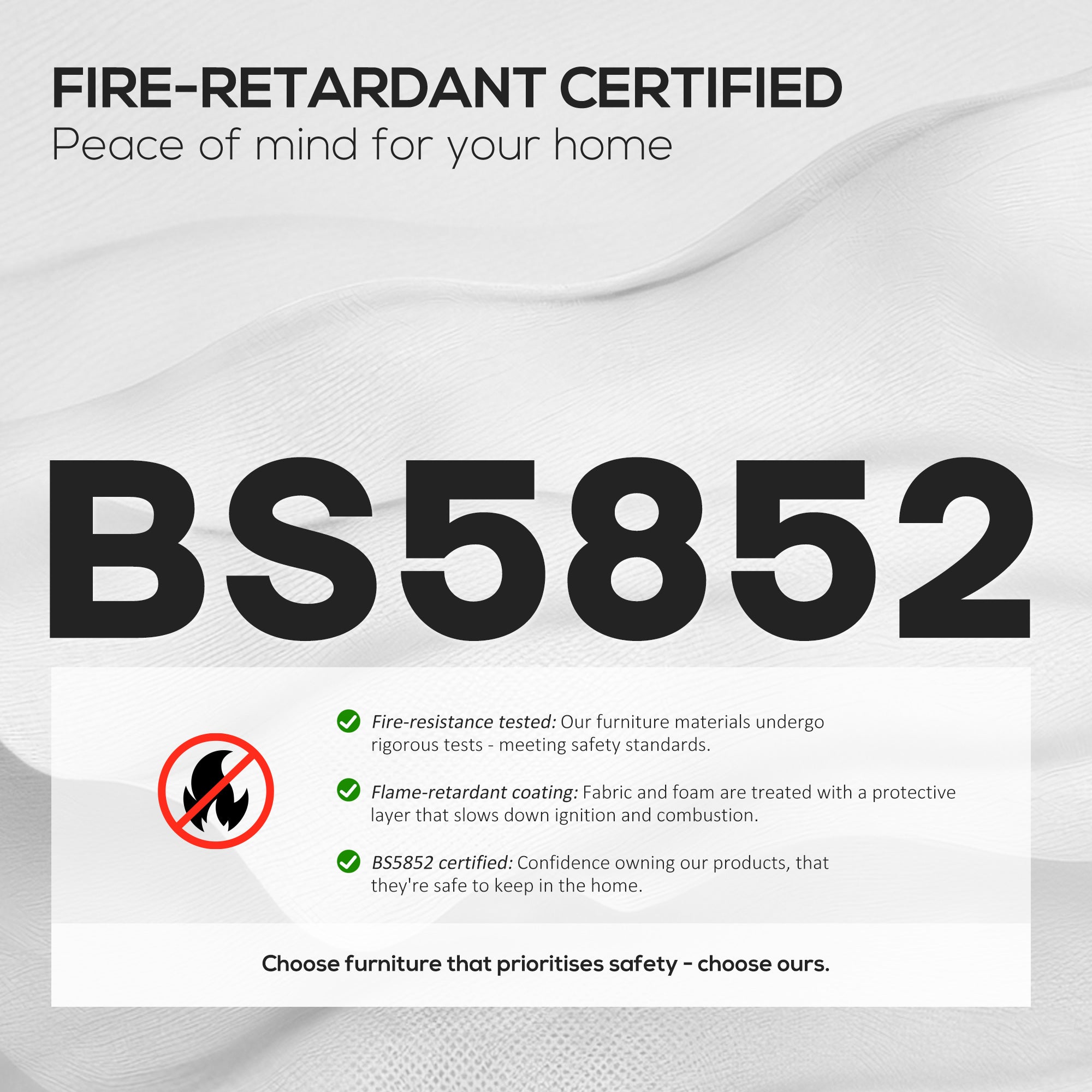 Fynco - Power Lift Recliner Armchair, Electric Lift Chair for Elderly, Fabric Riser and Reclining Chair with Remote Control, Side Pockets, Extended Footrest, for Living Room, Charcoal Grey