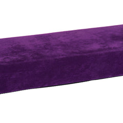 2.4M 8FT Gymnastics Folding Balance Beam Home Gym Training Exercise Sports - Purple