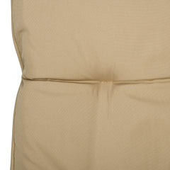 Seven-Piece Garden Dining Set with Cushions - Beige