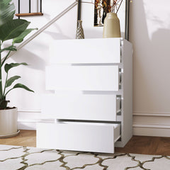 Chest of Drawers, 4-Drawer Storage Cabinets, Modern Dresser, Storage Drawer Unit for Bedroom