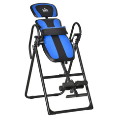 Foldable Gravity Inversion Table, Back Therapy Fitness Bench, with Soft Ankle Cushions, for Home