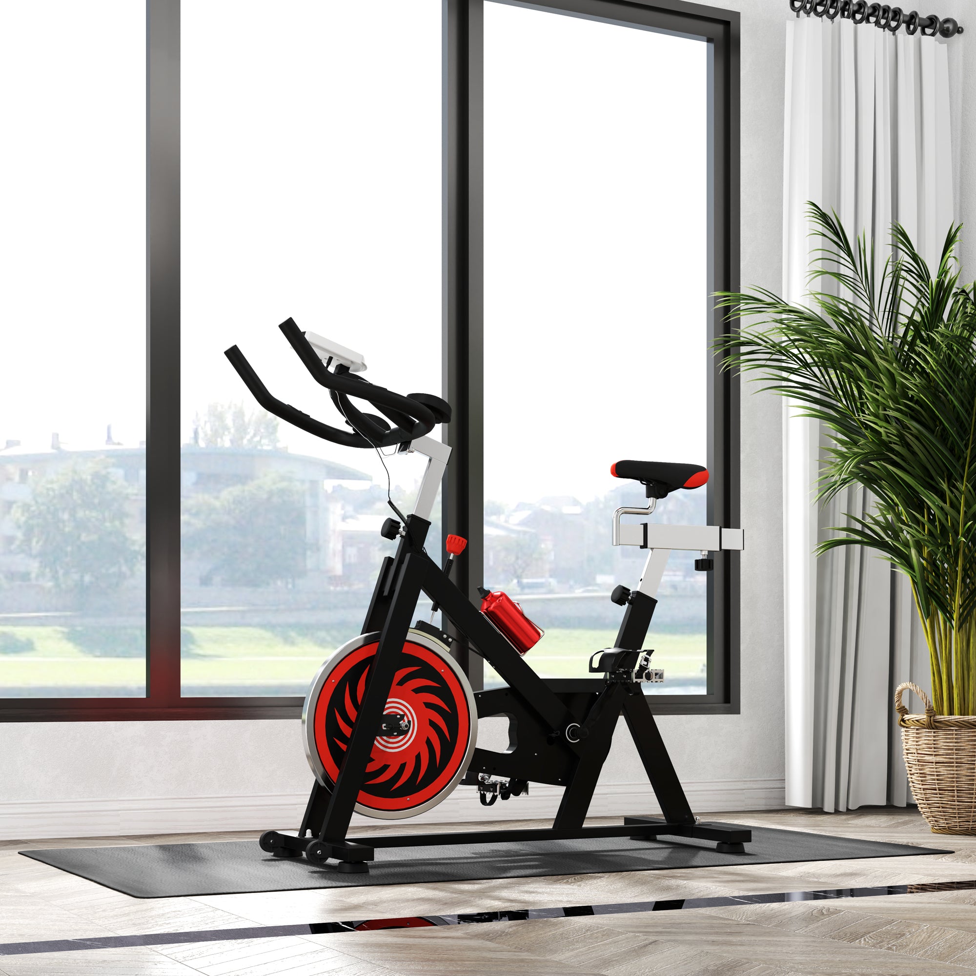 Multi-purpose Exercise Equipment Mat Non-slip Floor Protector Gym Fitness Training Workout Mat, 200 x 100cm