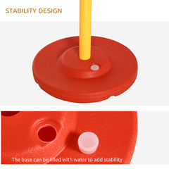 Dog Agility Equipment Training Portable Obstacle for Pet w/Adjustable Hurdles, Jumping Ring, Weave Poles