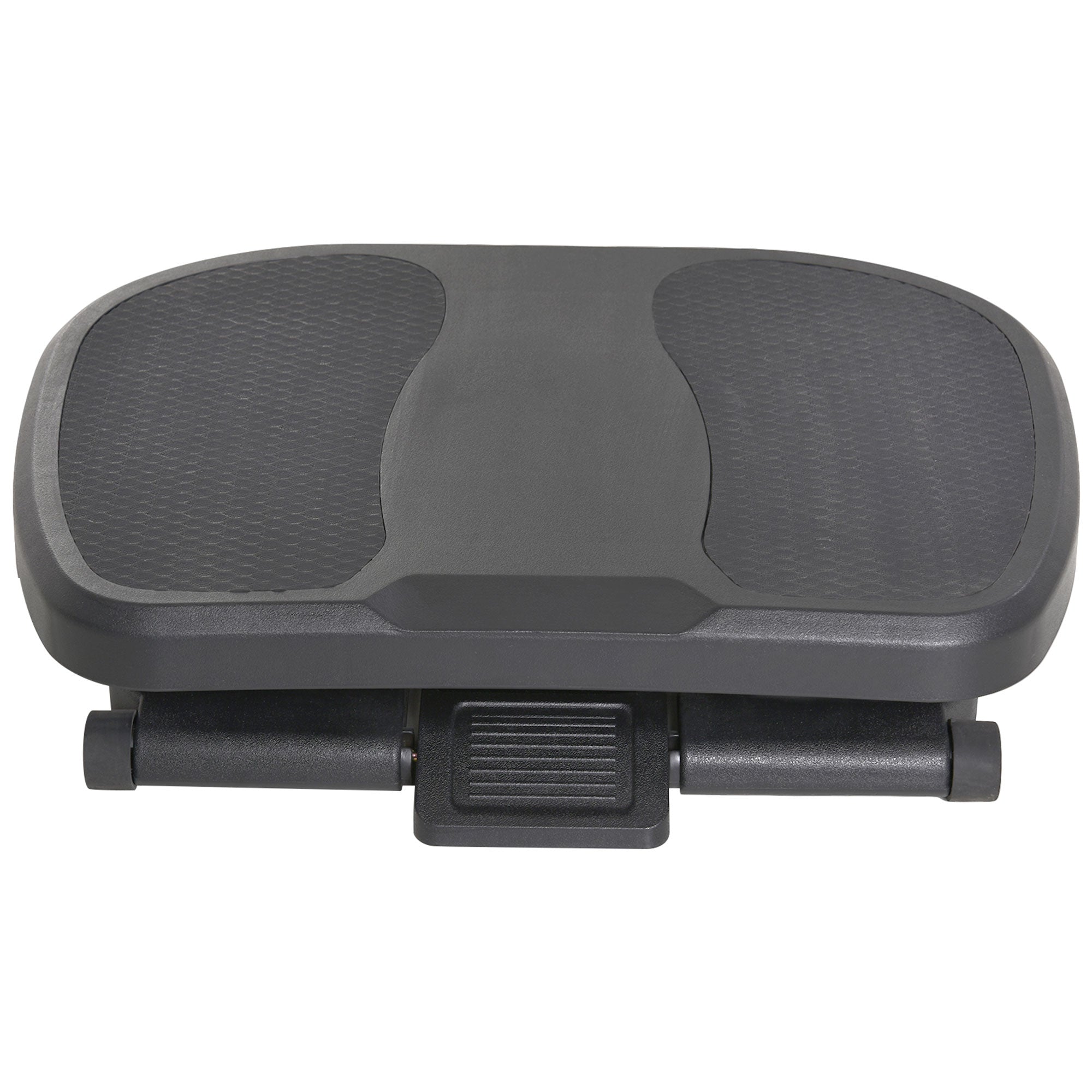 0-30° Three-Height Under-Desk Support Footrest - Black