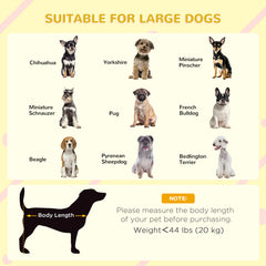 Wooden Outdoor Dog House with Asphalt Openable Top, Removable Floor, Clear Front Panel, Curtain, Light Grey