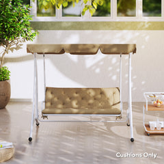 Fynco - Three-Seater Bench Cushion - Khaki