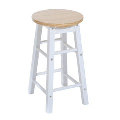 3 Pieces Dining Room Set, Mobile Foldable Dining Table and 2 Stools with Storage Shelf, 2 Drawers and 6 Wheels, Drop Leaf Bar Table and Stools for Home Kitchen Pub, White