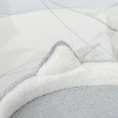 100 cm Cat Tree, Cat Condo Tree Tower for Indoor Cats, Cat Activity Centre with Scratching Posts, Plush Perch, Ladder, Hanging Ball - Light Grey