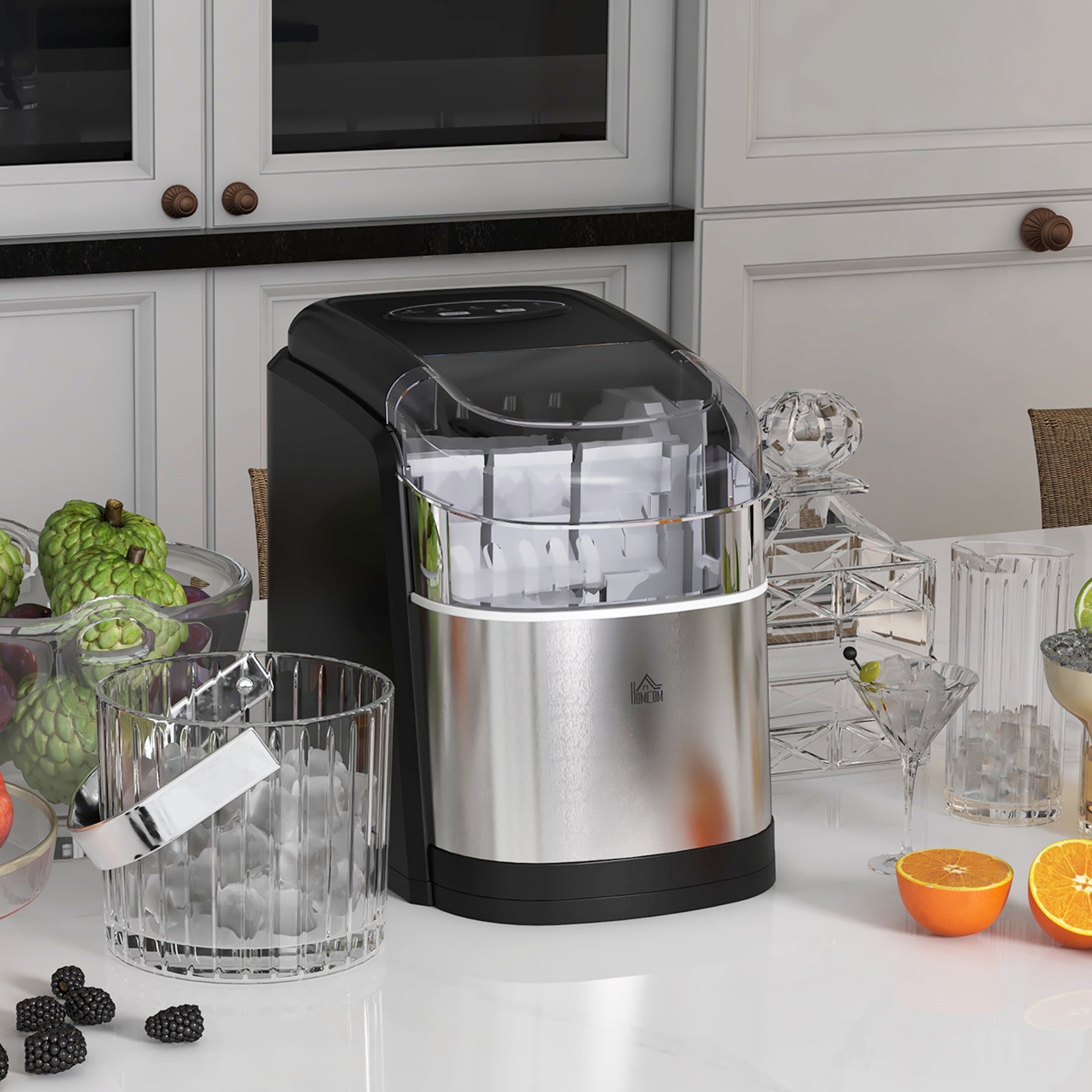 12kg Countertop Ice Machine, with Scoop
