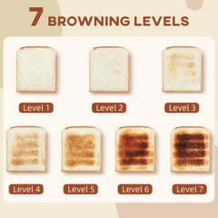 Four-Slice Rippled Toaster - White