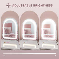 33 x 44.5cm LED Vanity Mirror - White