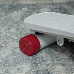 SPORTNOW Mini Stepper Machine, with LCD Monitor, Non-Slip Pedals, Grey