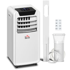 10000 BTU Air Conditioning Unit, 3-in-1 Portable Air Conditioner, Dehumidifier, Cooling Fan with Remote Control, LED Display, 2 Speeds, 24H Timer, Window Venting Kit, 30m²