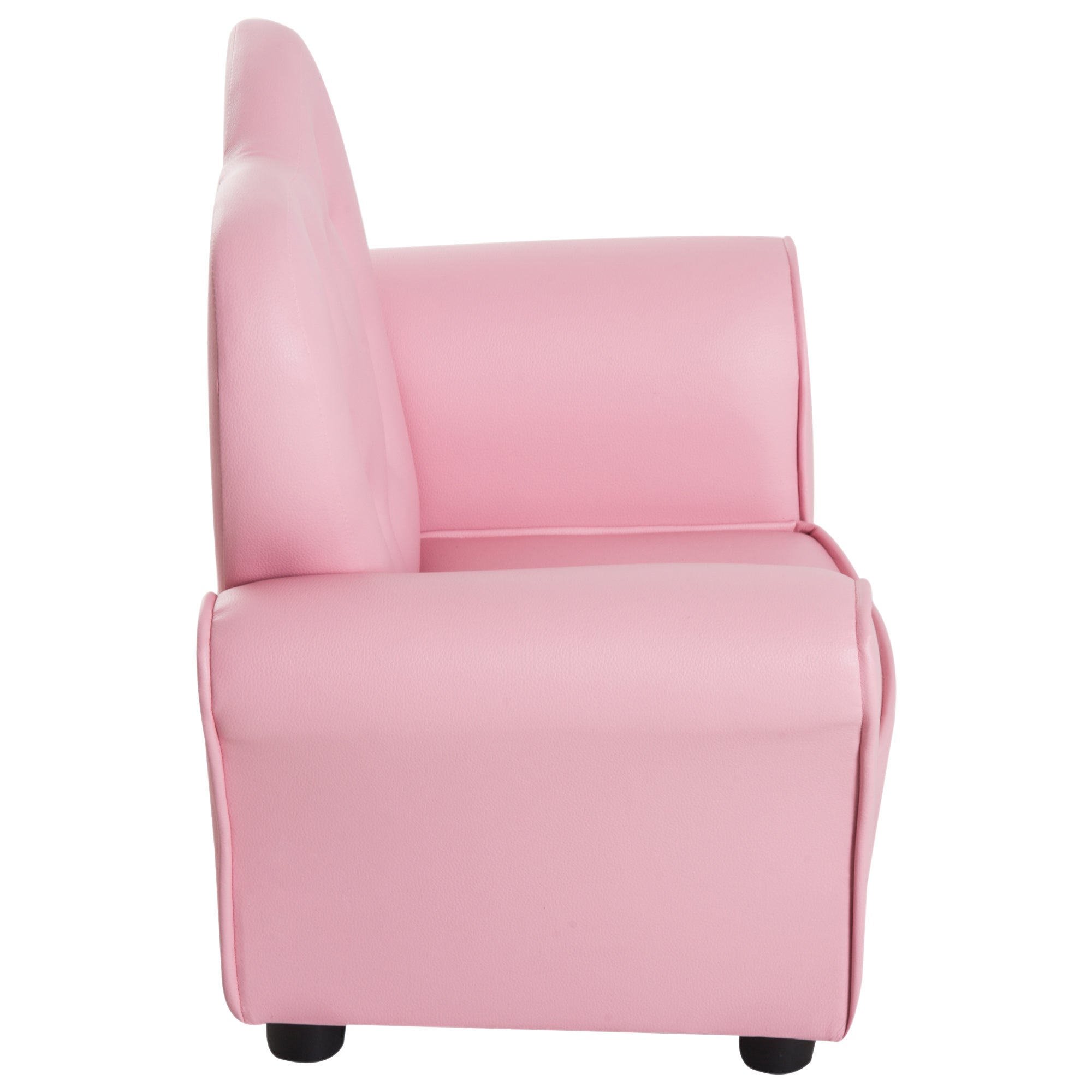 Kids Armchair Toddler Chair Seating Relax Playroom Seater Girl Princess Pink
