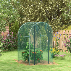 Fynco - 120 x 120cm Mini Polytunnel Greenhouse