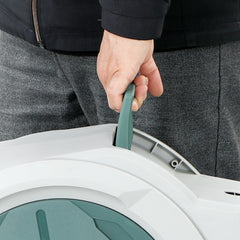 Fynco - Retractable Hose Reel Wall Mounted, 30+2m Garden Hose Pipe Reel with Lock, Auto Rewind, 7 in 1 Spray Nozzle, Includes Wall Fixings, 180° Swivel, Outdoor Watering, Grey