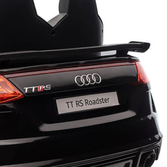 Kids Licensed Audi TT Ride-On Car 12V Battery w/ Remote Suspension Headlights and MP3 Player 2.5-5km/h Black