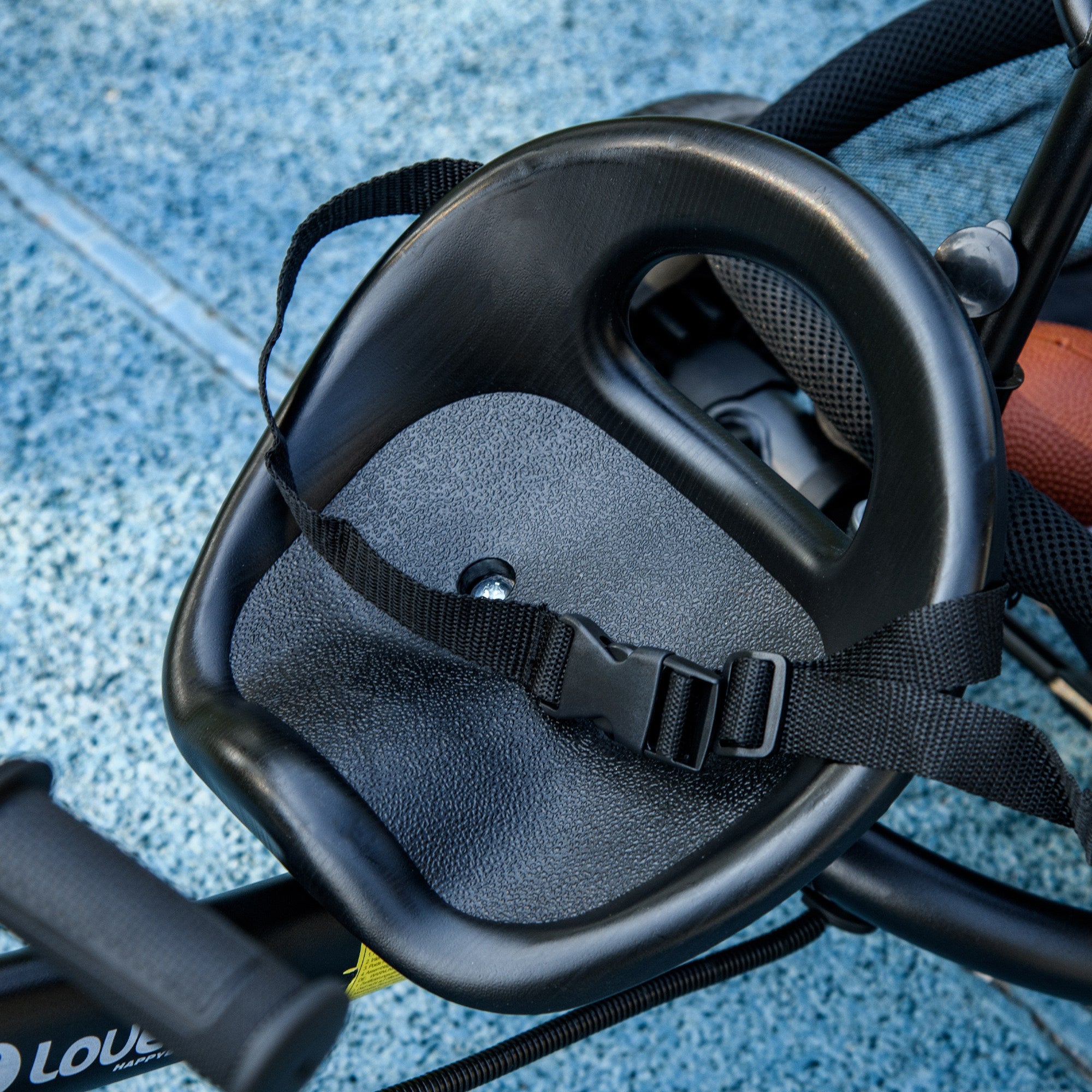 6 in 1 Kids Trike Push Bike with Push Handle, Canopy, 5-point Safety Belt, Storage, Footrest, Brake, for 1-5 Years, Dark Blue