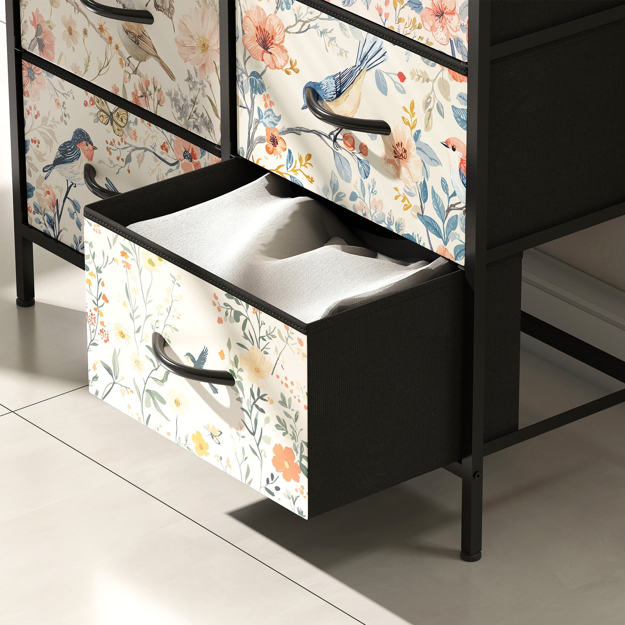 6-Drawer Chest of Drawers - White