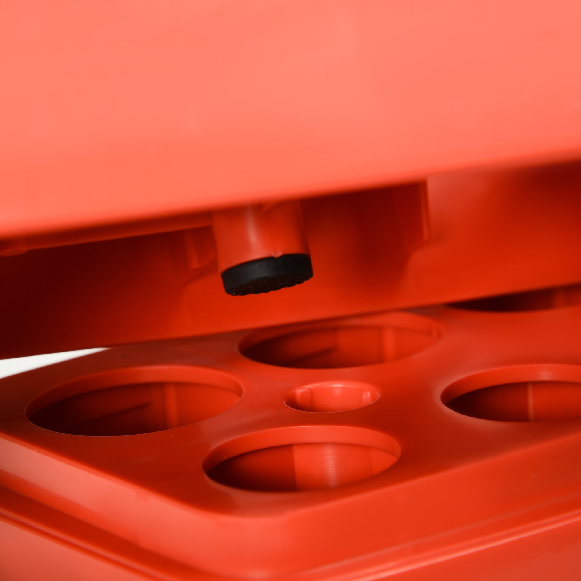 Aerobic Step, 10cm, 15cm & 20cm Height Adjustable Exercise Stepper for Exercise Workout, Nonslip Step Board Great for Home & Office, Grey and Red