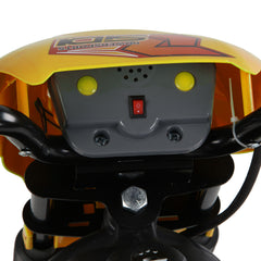 Electric Motorcycle for Kids Ride on Toys-Yellow