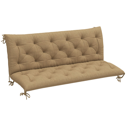 Fynco - Three-Seater Bench Cushion - Khaki