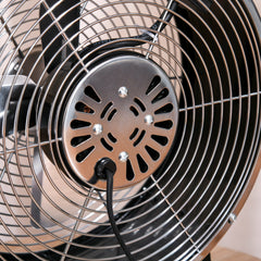 10" 2-Speed Electric Table Desk Fan w/ Safety Guard Anti-Slip Feet Portable Personal Cooling Fan Home Office Bedroom Black