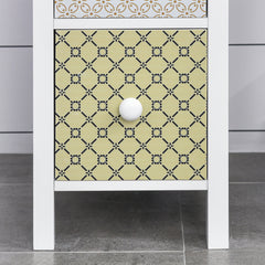 Chest of Drawers, 4 Drawer Dresser, Storage Organizer Toilet Tissue Cabinet for Bedroom, Bathroom