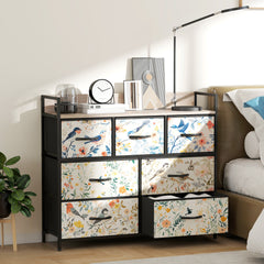 7-Drawer Chest of Drawers - White