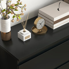 Chest of Three Drawers - Black