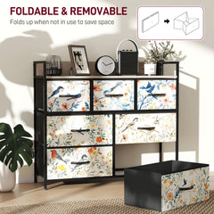 7-Drawer Chest of Drawers - White