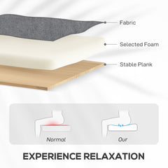 Fynco - Power Lift Recliner Armchair, Electric Lift Chair for Elderly, Fabric Riser and Reclining Chair with Remote Control, Side Pockets, Extended Footrest, for Living Room, Charcoal Grey