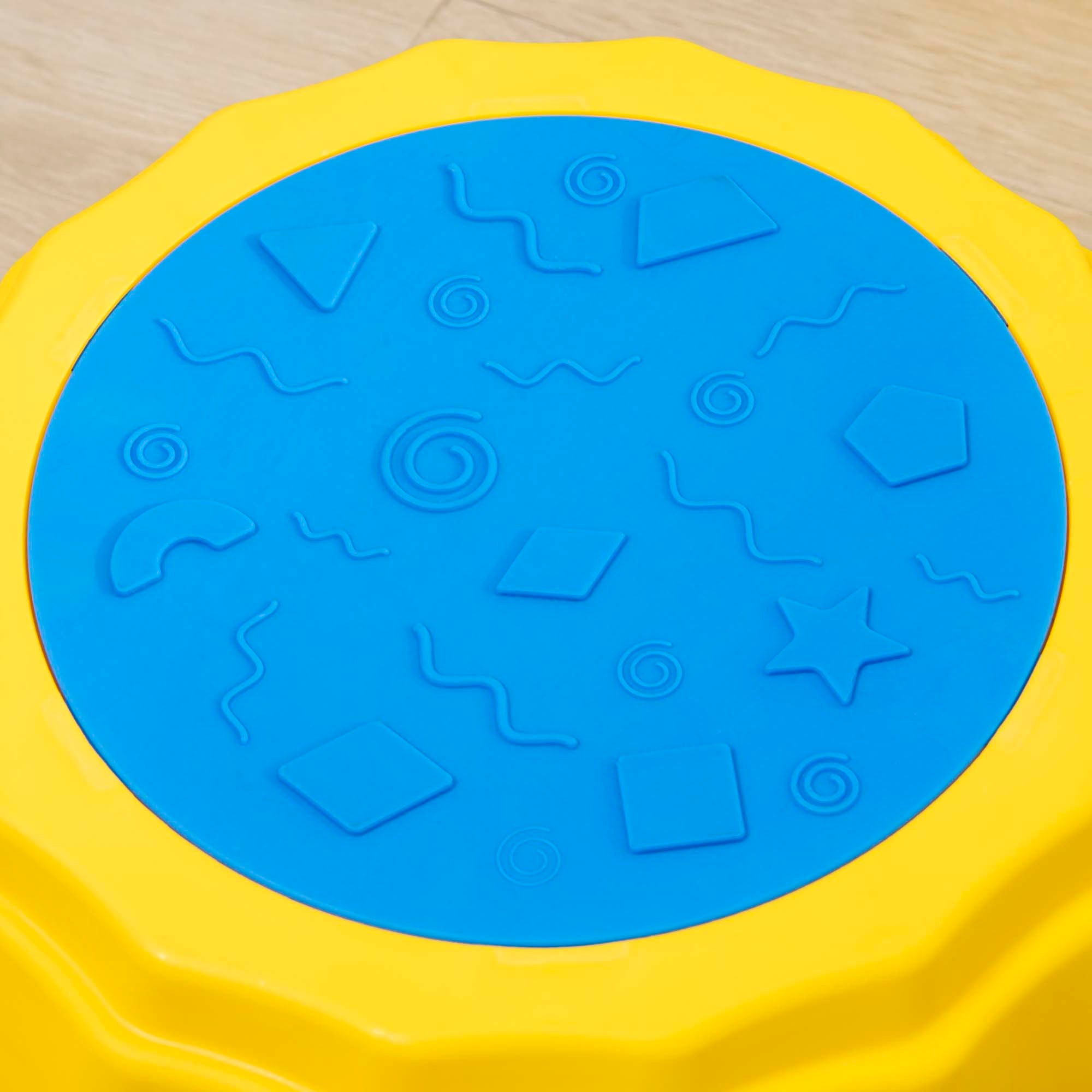 Eight-Piece Kids Stepping Stones, with Non-Slip Surface & Bottom, for Toddlers - Multicoloured
