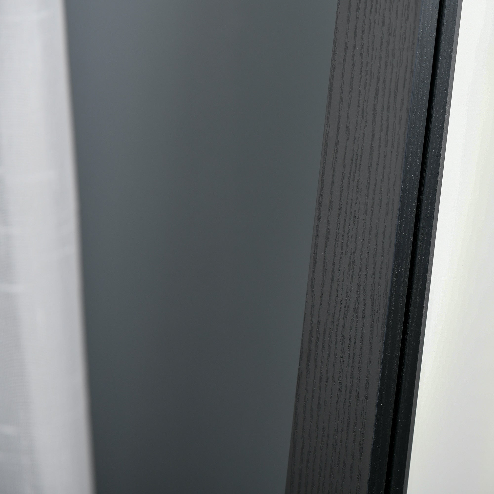 Full Length Mirror for Bedroom, Free Standing Dressing Mirror, Wall Mirror for Living Room, 37 x 154 cm, Black