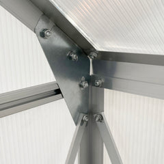 Fynco - 190 x 190cm Walk-In Polycarbonate Greenhouse