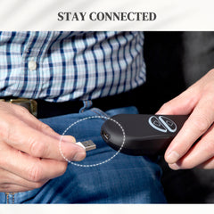 Fynco - Power Lift Recliner Chair with Vibration Massage, Heat, USB - Grey