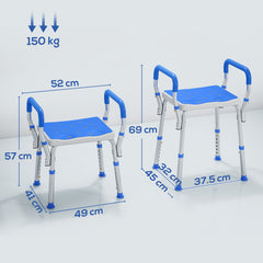 Fynco - 57-69cm Aluminium Frame Bath Seat