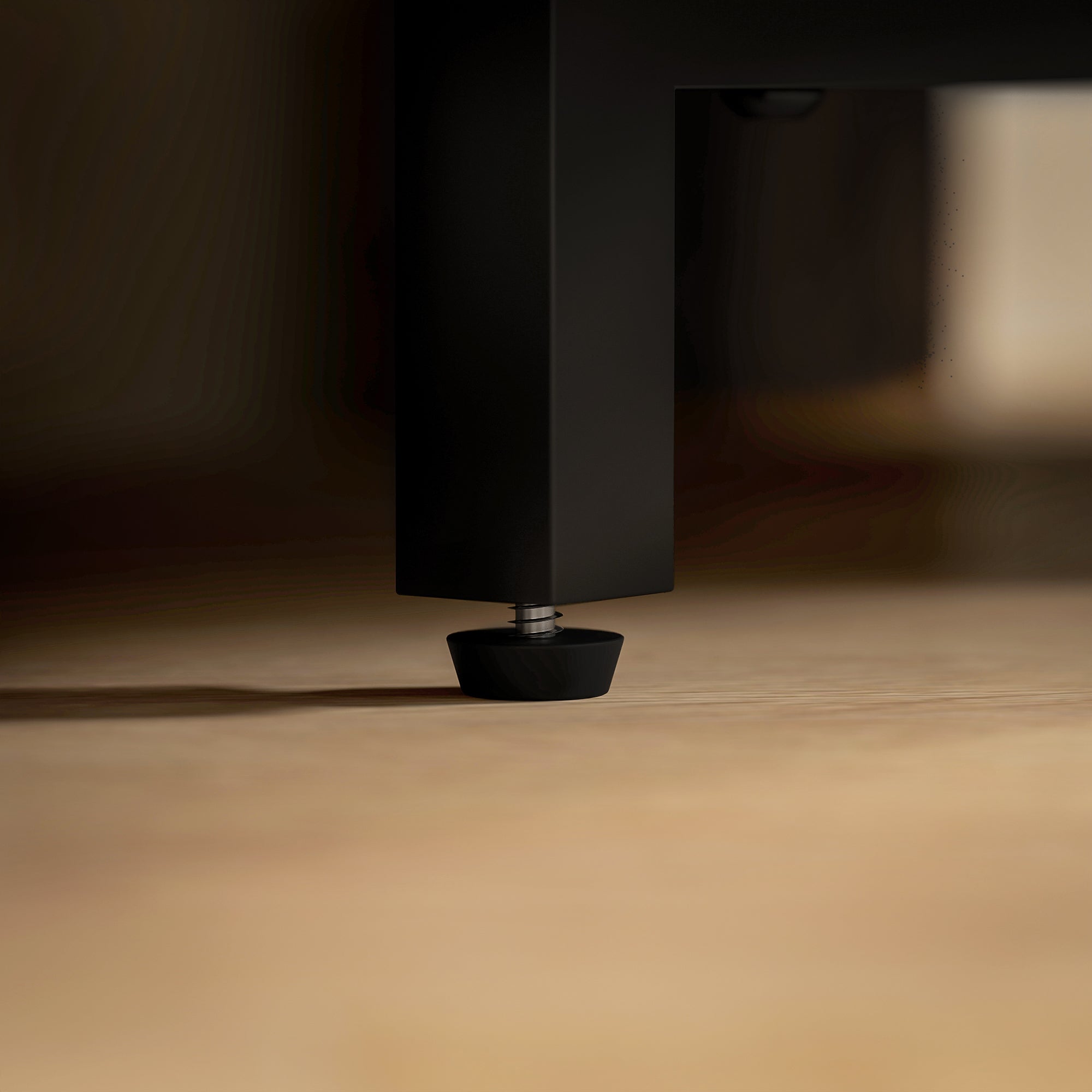 Corner TV Stand with 2 Open Shelves for 47 Inch TV - Rustic Brown