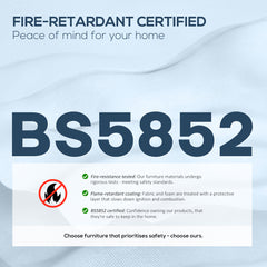 Fynco - 150° Reclining Vintage Armchair, with footrest, Royal Blue